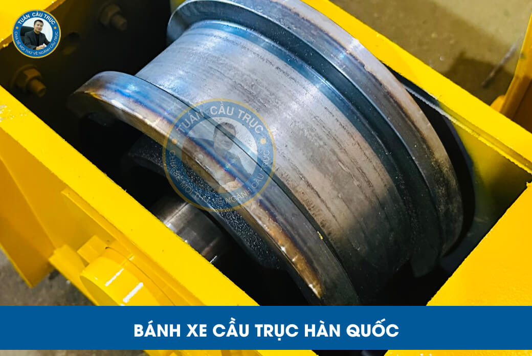 Bánh xe cầu trục Hàn Quốc Bánh xe cầu trục Hàn Quốc