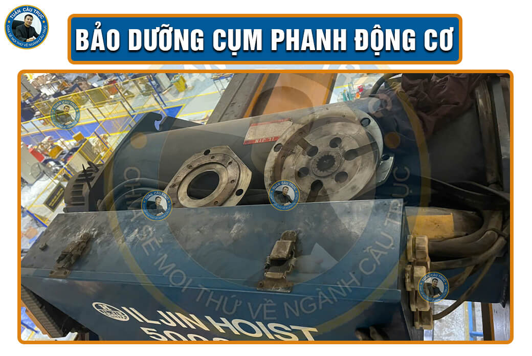 Bảo dưỡng cụm phanh động cơ Bảo dưỡng cụm phanh động cơ