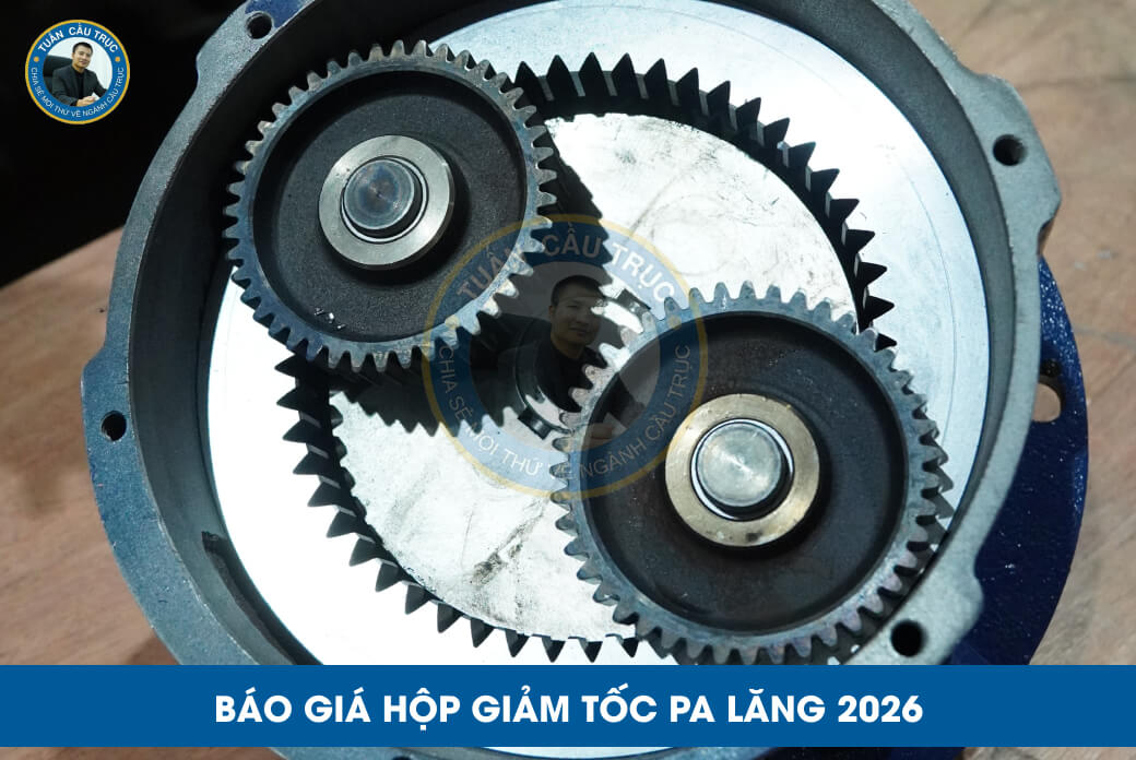 Báo giá hộp giảm tốc pa lăng 2026 Báo giá hộp giảm tốc pa lăng 2026