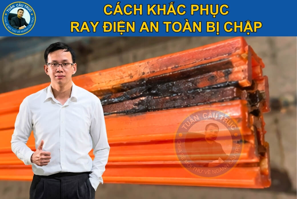 Cách khắc phục ray điện bị chập điện Cách khắc phục ray điện bị chập điện