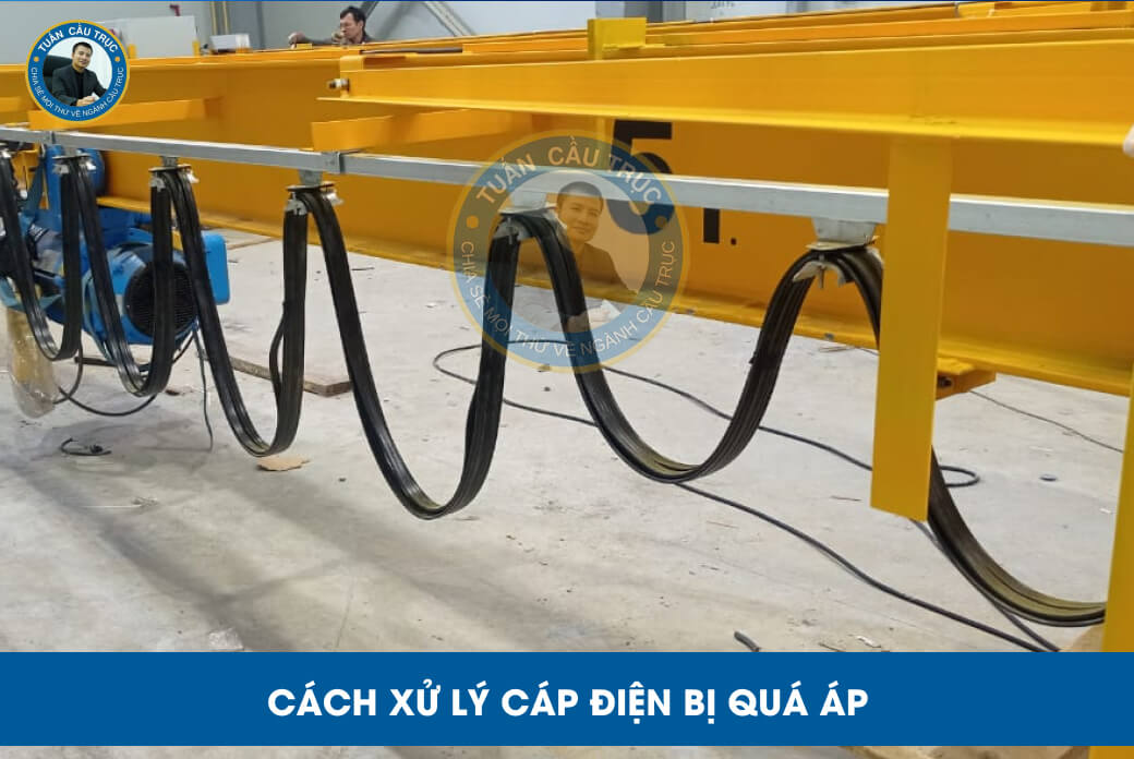 Cách xử lý cáp điện bị quá áp Cách xử lý cáp điện bị quá áp