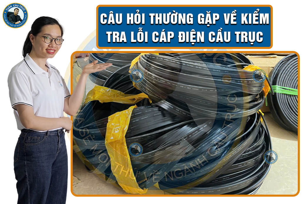 Câu hỏi thường gặp về kiểm tra lỗi cáp điện cầu trục Câu hỏi thường gặp về kiểm tra lỗi cáp điện cầu trục