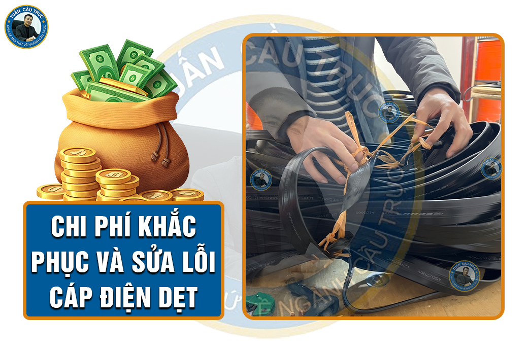 Chi phí khắc phục và sửa lỗi cáp điện dẹt Chi phí khắc phục và sửa lỗi cáp điện dẹt