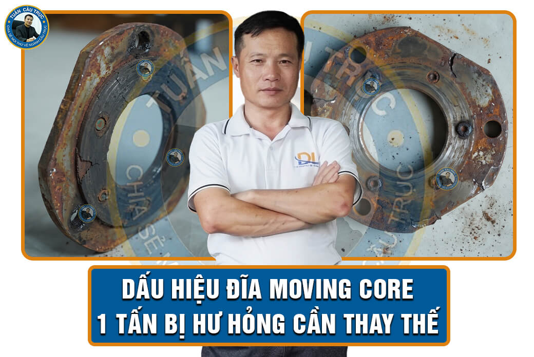 Dấu hiệu đĩa Moving Core 1 tấn bị hư hỏng cần thay thế Dấu hiệu đĩa Moving Core 1 tấn bị hư hỏng cần thay thế