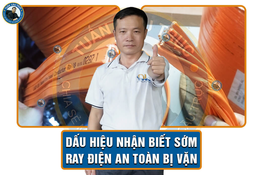 Dấu hiệu nhận biết sớm ray điện an toàn bị vặn Dấu hiệu nhận biết sớm ray điện an toàn bị vặn