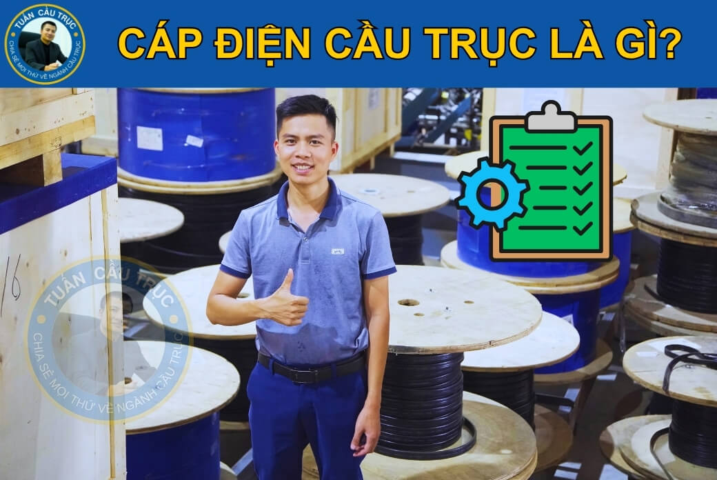Cáp điện cầu trục Cáp điện cầu trục