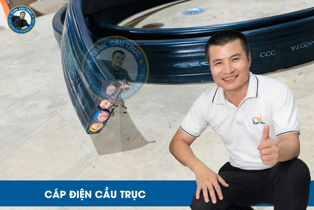 Cáp điện cầu trục Cáp điện cầu trục