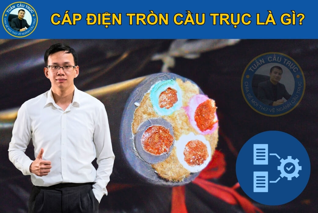 Cáp điện tròn cầu trục Cáp điện tròn cầu trục