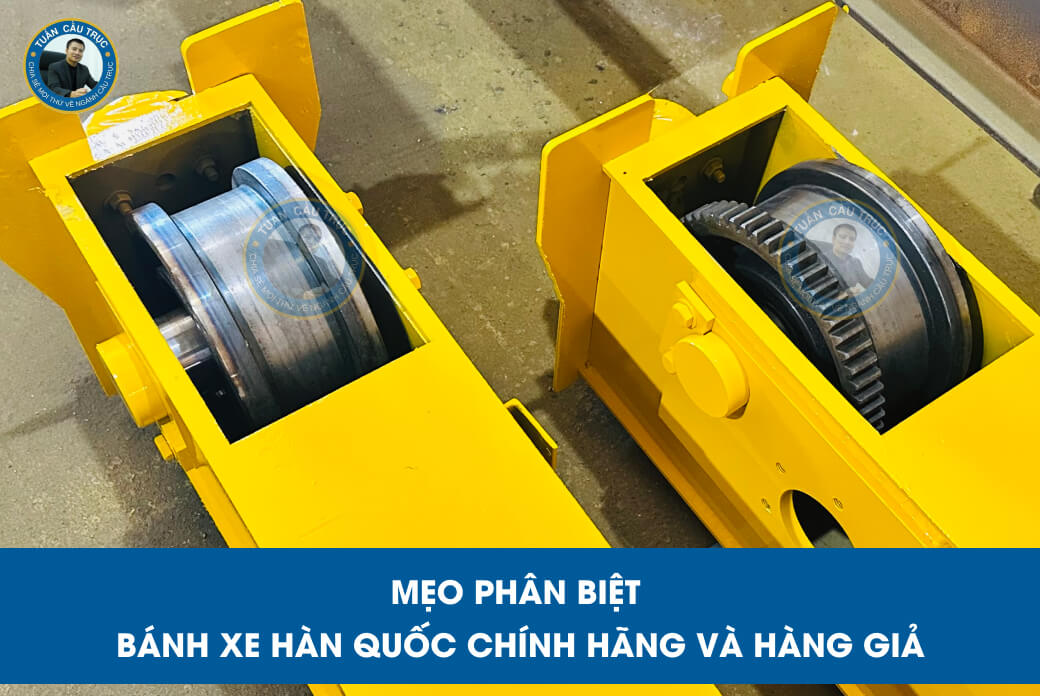 Mẹo phân biệt bánh xe Hàn Quốc chính hãng và hàng giả Mẹo phân biệt bánh xe Hàn Quốc chính hãng và hàng giả