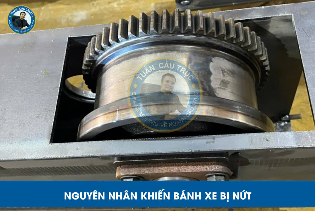 Nguyên nhân khiến bánh xe bị nứt Nguyên nhân khiến bánh xe bị nứt