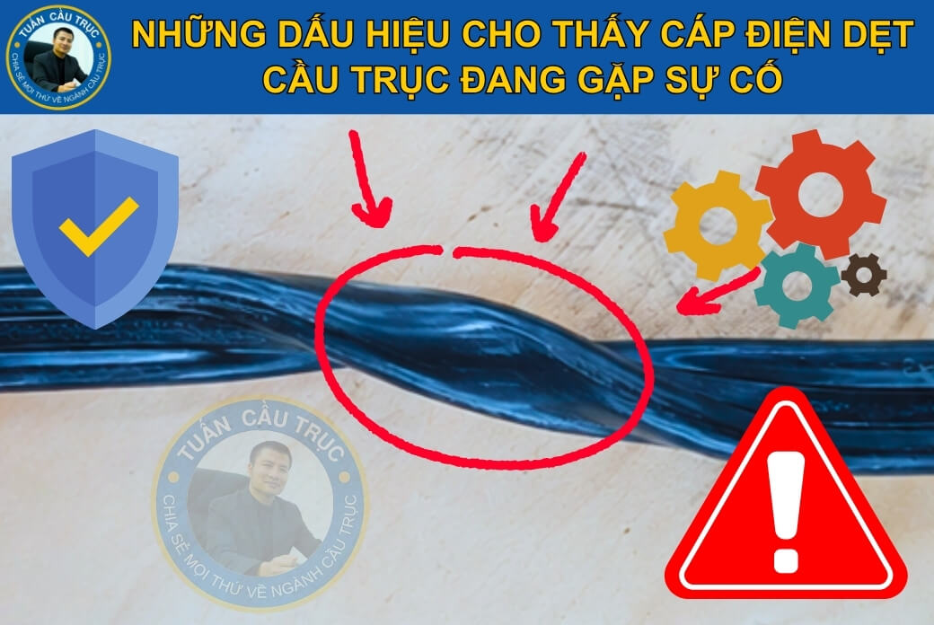 Những dấu hiệu cho thấy cáp điện dẹt cầu trục đang gặp sự cố Những dấu hiệu cho thấy cáp điện dẹt cầu trục đang gặp sự cố