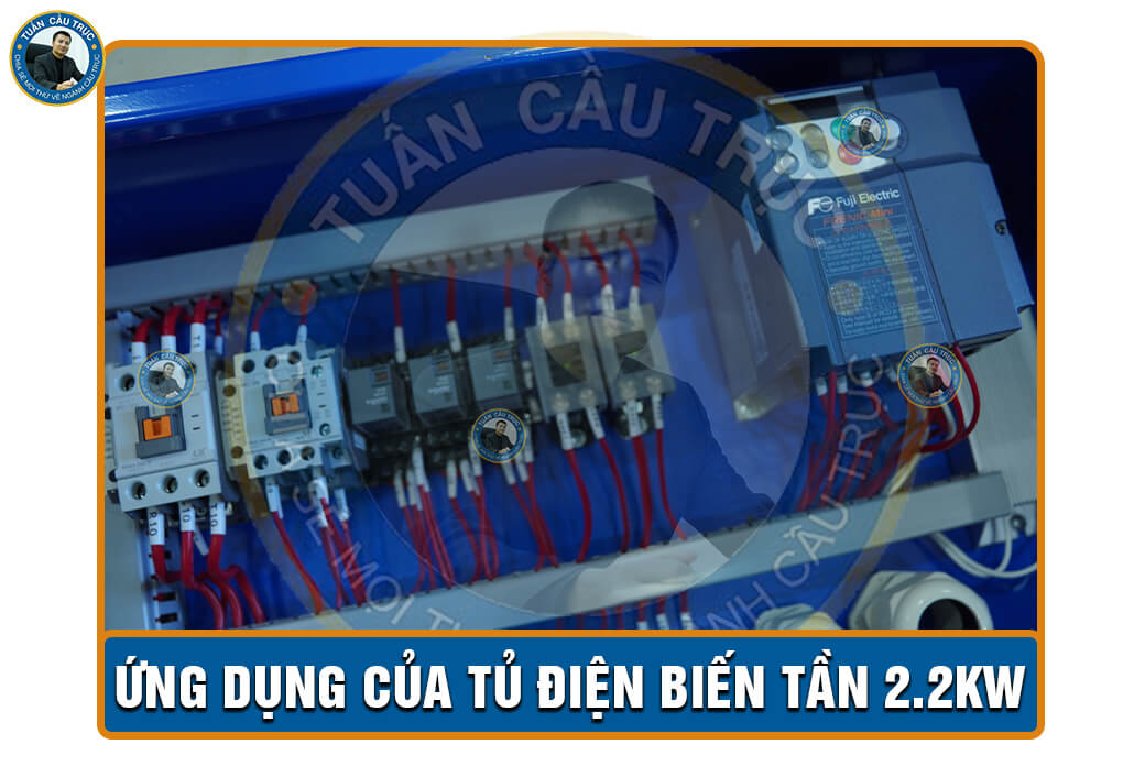 Ứng dụng của tủ điện biến tần 2.2kW Ứng dụng của tủ điện biến tần 2.2kW