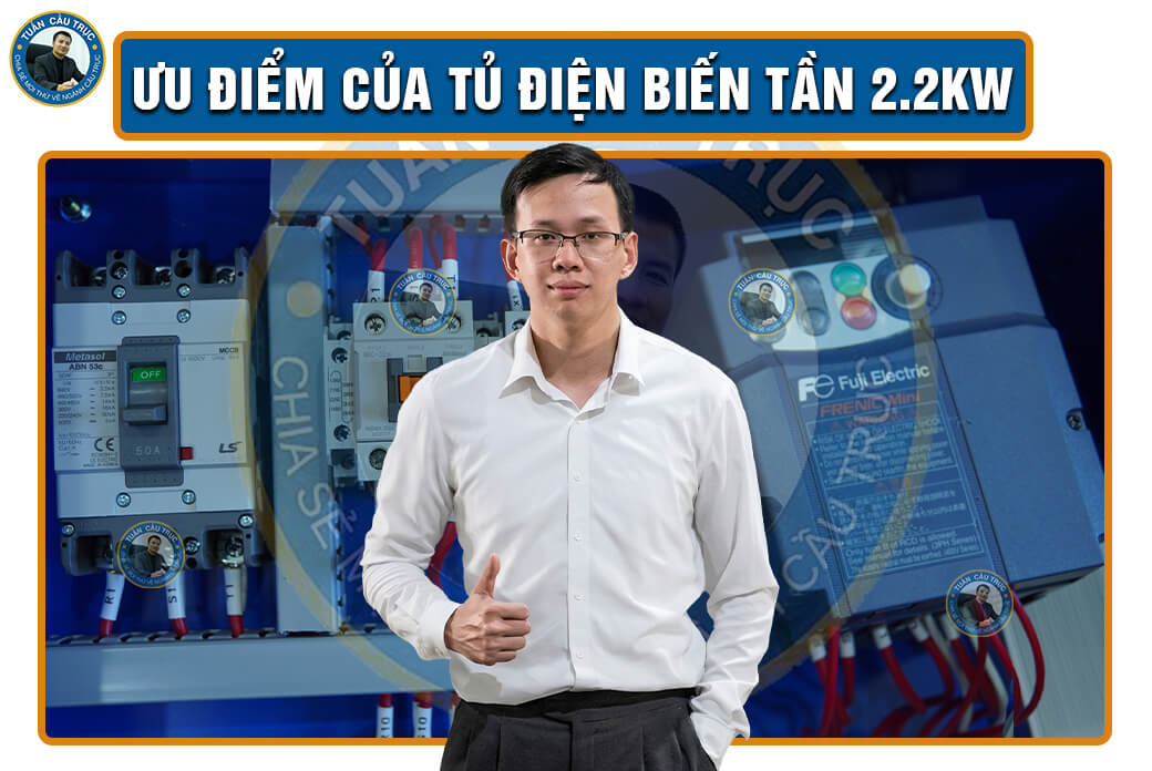 Ưu điểm của tủ điện biến tần 2.2kW Ưu điểm của tủ điện biến tần 2.2kW