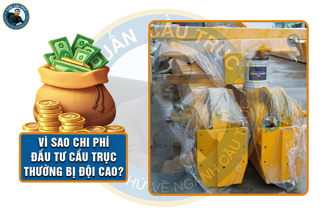 Vì sao chi phí đầu tư cầu trục thường bị đội cao? Vì sao chi phí đầu tư cầu trục thường bị đội cao?